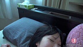 hey, hear arisa moan as her petite asian body takes deep pounding and cum on tits?