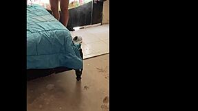 Sol, the sexy Latina virgin, rocks miniskirts and heels with pure hotness.