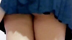 Intriguing contrast: virgin ass given after begging on vacation