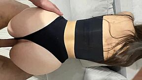 She Cures His Depression With Intense Doggystyle Sex And Blowjob.