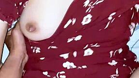 Skinny Asian Teen's Neighbor Orgasm