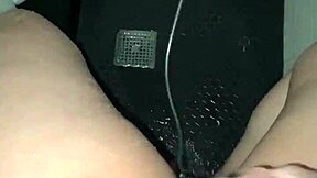 Young 18+ Saudi Girl Masturbates Tight Pussy in Shower