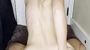 Petite Beauty with Tight Pussy Slams K9 Dildo Deep Inside!