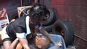 Debella Bent Over for Young 18+ Cock in Doggystyle Double Penetration