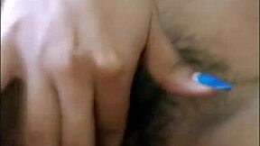 a small teen 18+ explores her body in private