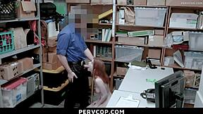 Mall officer offers naughty deal to shoplifter to avoid calling cops - pervcop