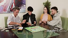 Why not use her in front of dad?