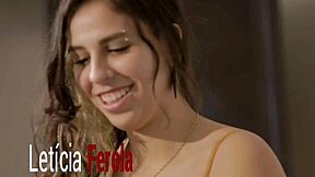 Hot Latina Pucca Devil Plays Ping Pong with Wet Pussy and Big Ass - Matheus Castro