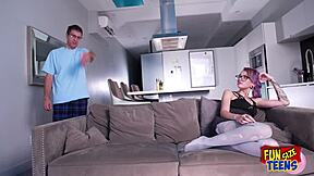 petite emo teen fucked hard by roommate