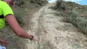 Stranger intensely fucked me in anal in public mountains