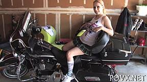 lily lovette sucks cock and licks balls in pov hardcore action 😏