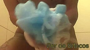 洗澡后坐大鸡巴爽射高潮