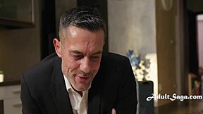 Young Trophy Wife Lily Blossom Waits For Old Husband's Anal Fuck