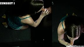 Alexis takes control fucking and cumming on big cock in pov scene