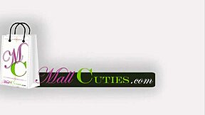 shy teen girl masturbating in public at the mall, horny and cute