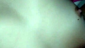 the young teen receives a cumshot from her friend in a private moment