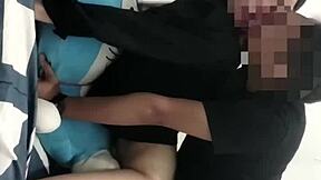 爆红大学生和前男友狂野热辣做爱视频