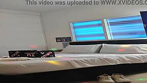 Mature whore cheats on husband with her young 18+ step-nephew for some wild rimjob action.