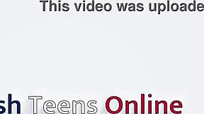 British nurse teased and edged in hospital cosplay session