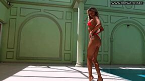 is mary kalisy nude in the pool? show me her tits!