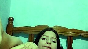 I’m in the bedroom masturbating until I cum hard. Solo Latina action!