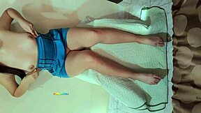 Ay Amor, Bang My Tight Ass Hard, 18yo Chibola in Skirt Fucked by Stepbro