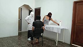 cheating whore slammed hard by her sneaky doctor!