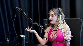 julia fontanelli's journey from driver to porn star, overcoming depression, in sheer red lingerie