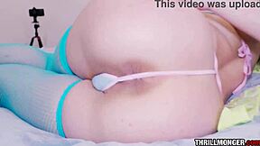 I watch Zoey Jpeg's bubble butt latina get rimjobs and creampies in BBC breeding session