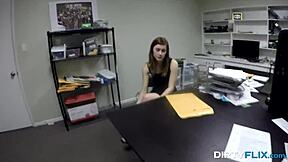 Feeling The Thrill In Dirty Flix, Alaina Dawson Gets Fucked To Get Hired, Emotions Running High