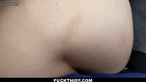 Redhair teen fucked in the back office for stealing! Fuck the thief!