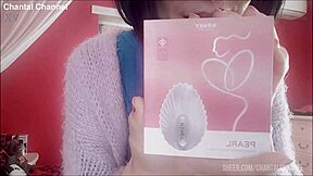 Hell yeah! Chantal squirts hard with her new sex toy!