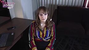 Nasty Gal Rebecca Vanguard Fucks Seth Hard for the Job!