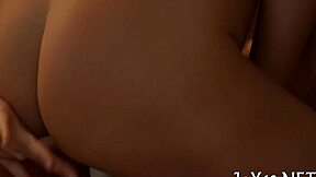 Teen explores her body with dildos in private