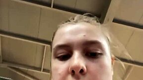 Teen Trains and Gets Fucked in Gym