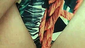 The athletic redhead with a big ass experiences her first public outdoor fuck, screaming in pleasure amidst the fitness enthusiasts.