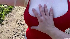 met a stranger on morning run, fucked her hard, bouncing big natural tits?