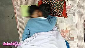 Teacher Bangs Student for Exam Pass in Dirty Talk Desi Sex Session