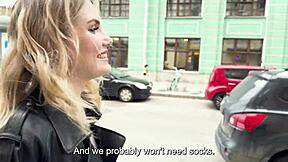 Stranger fucks me missionary after meeting.