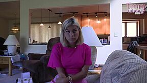 college babysitter lilith grace makes boss seth brogan happy with special attention