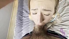 man, my stepbrother's monster cock is giving me endless orgasms in doggystyle with facial