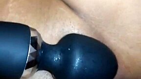 the neighbor fucks my big latina ass as i masturbate with a dildo, so hot