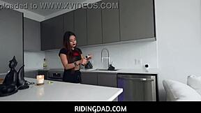 exotic stepdaughter harassing the man of the house with xxlayna marie and ike diezel