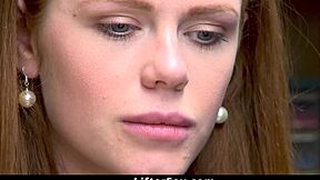 teen shoplifter ella hughes caught and used by officer