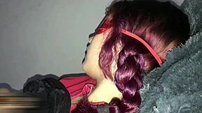 She loves to make me deep blowjob