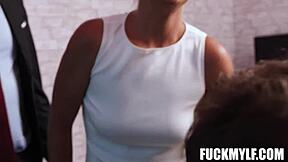 Basic Instinct parody with Laura Bentley and actors