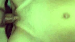 Skinny teen with perfect body lets him in