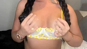 Slutty British girlfriend gives a wild, horny experience in HD