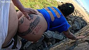 meduzza baiana rabuda banging hard on salvador beach