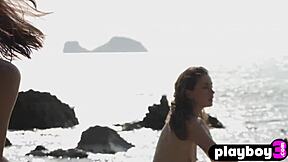 cute lesbian chicks janeth tense and nicole fox strip naked